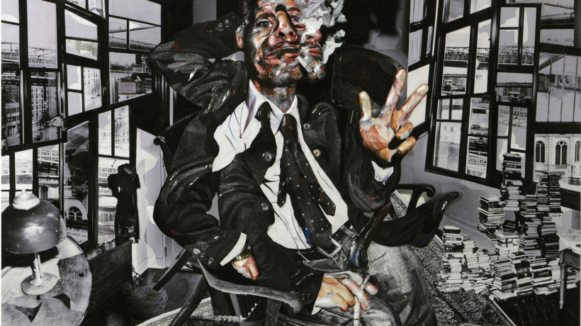 Chambliss Giobbi: Portrait of Fisher Stevens 1, 2007.