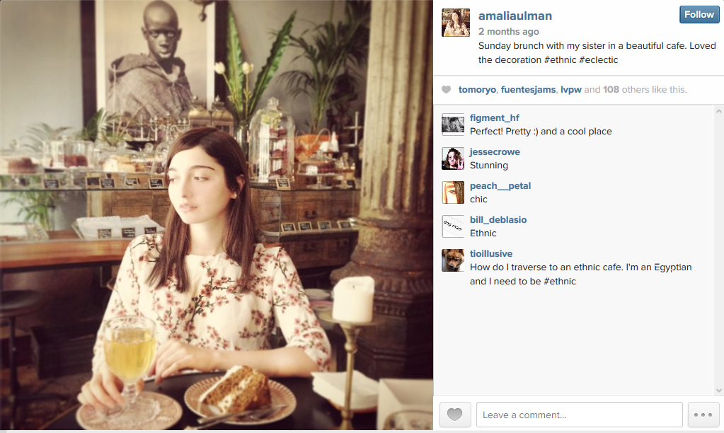 Amalia Ulman: from the series Excellences & Perfections, 2014.