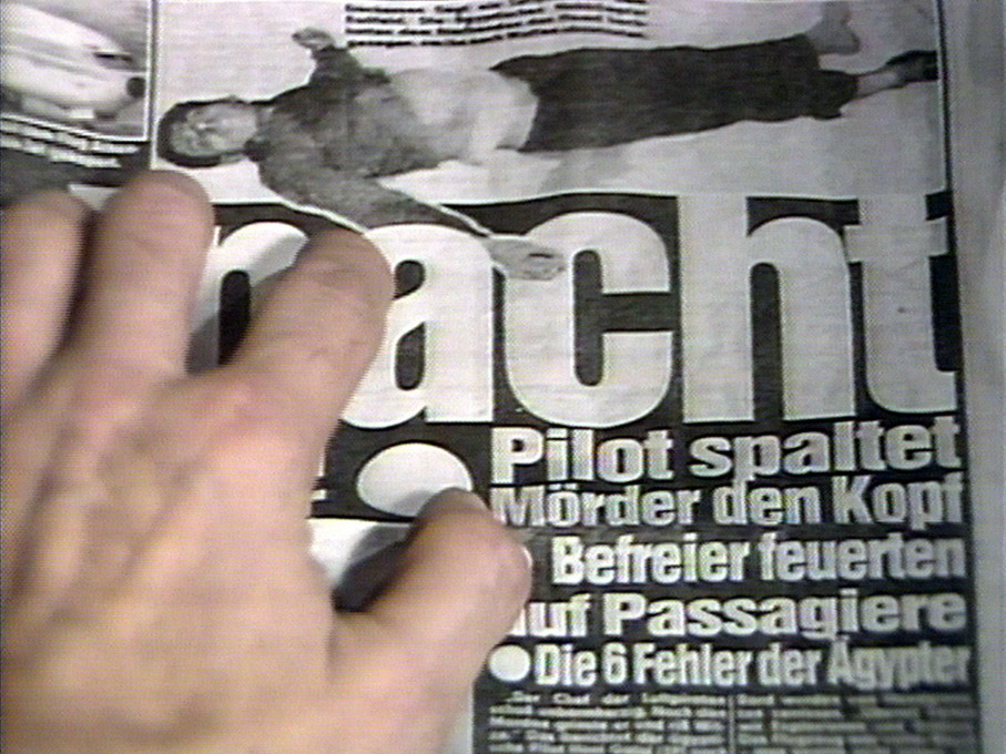 Harun Farocki: Catch Phrases - Catch Images. A Conversation with Vilém Flusser. © Harun Farocki 1986