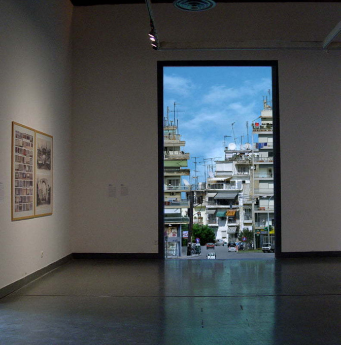Installation view of The Street, Centre of Contemporary Art, Thessaloniki, Greece, 2012.