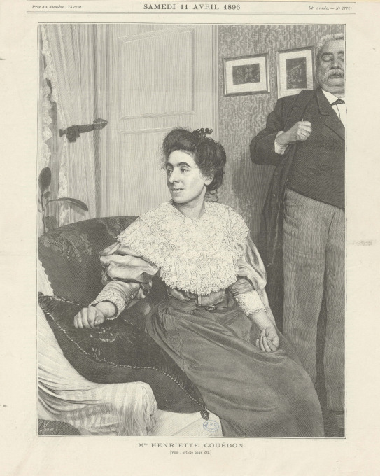 Figure 2. L’illustration, April 11, 1896 (front page).