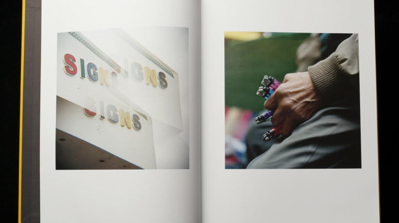 Jason Fulford, Spread from Picture Summer on Kodak Film, 2020.
